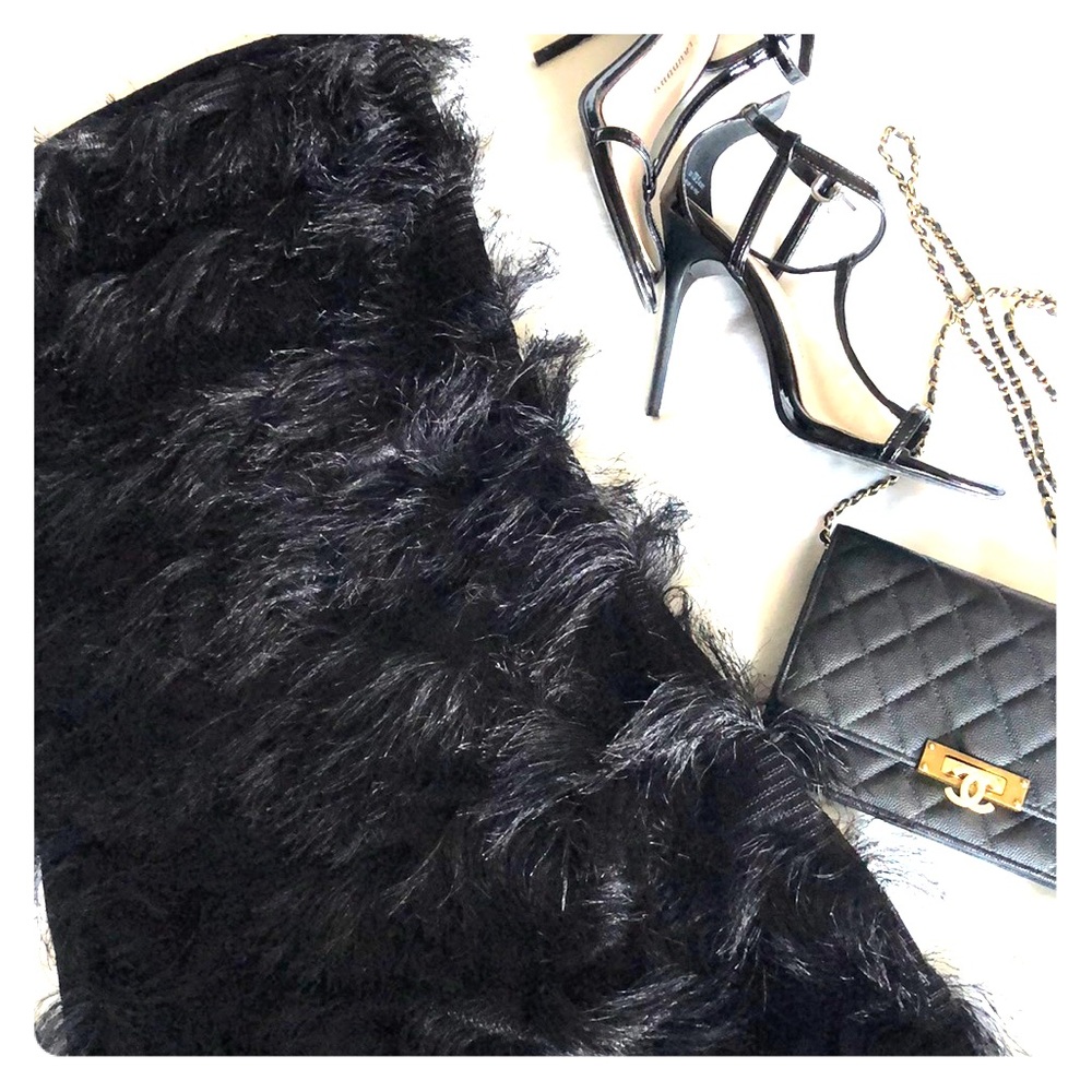 LIttle Black fringe mini prom cocktail dress